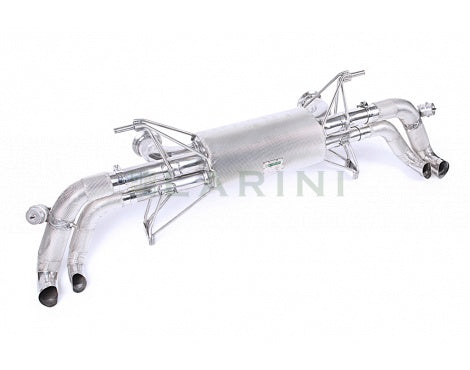 AUDI R8 V10 PLUS - LARINI 'GT2' EXHAUST ASSEMBLY + ACTIVALVE (INCO) Larini