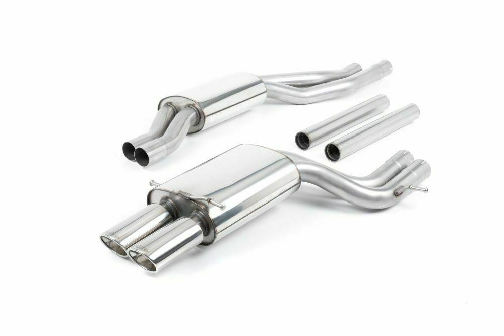 MillTek Audi RS4 Cat-Back Exhaust System (2000-2002) Milltek