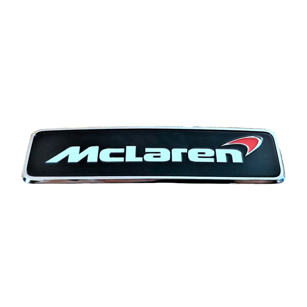 Mclaren Front Badge Red Genuine Accessory for Your Car