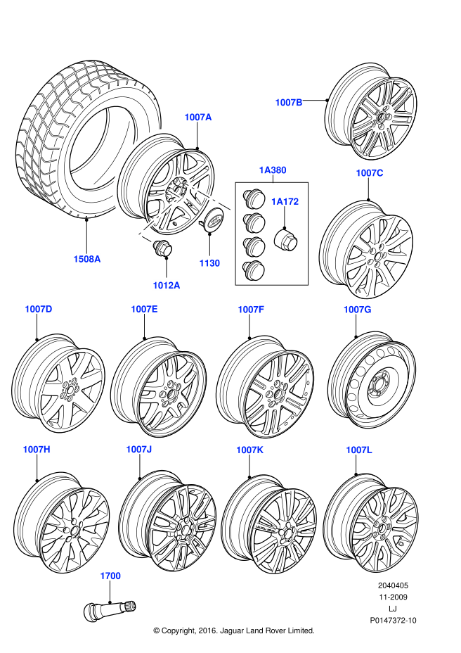 Land Rover Adaptor - wheel nut key
 kbm500090