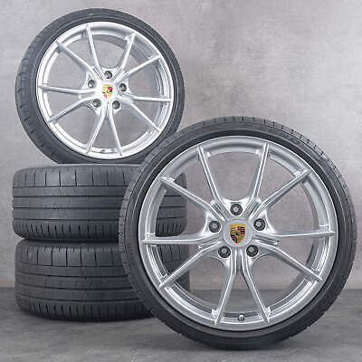 20" 'Carrera S' Alloy Wheels & Tyres Original Porsche for 718 Boxster/Cayman