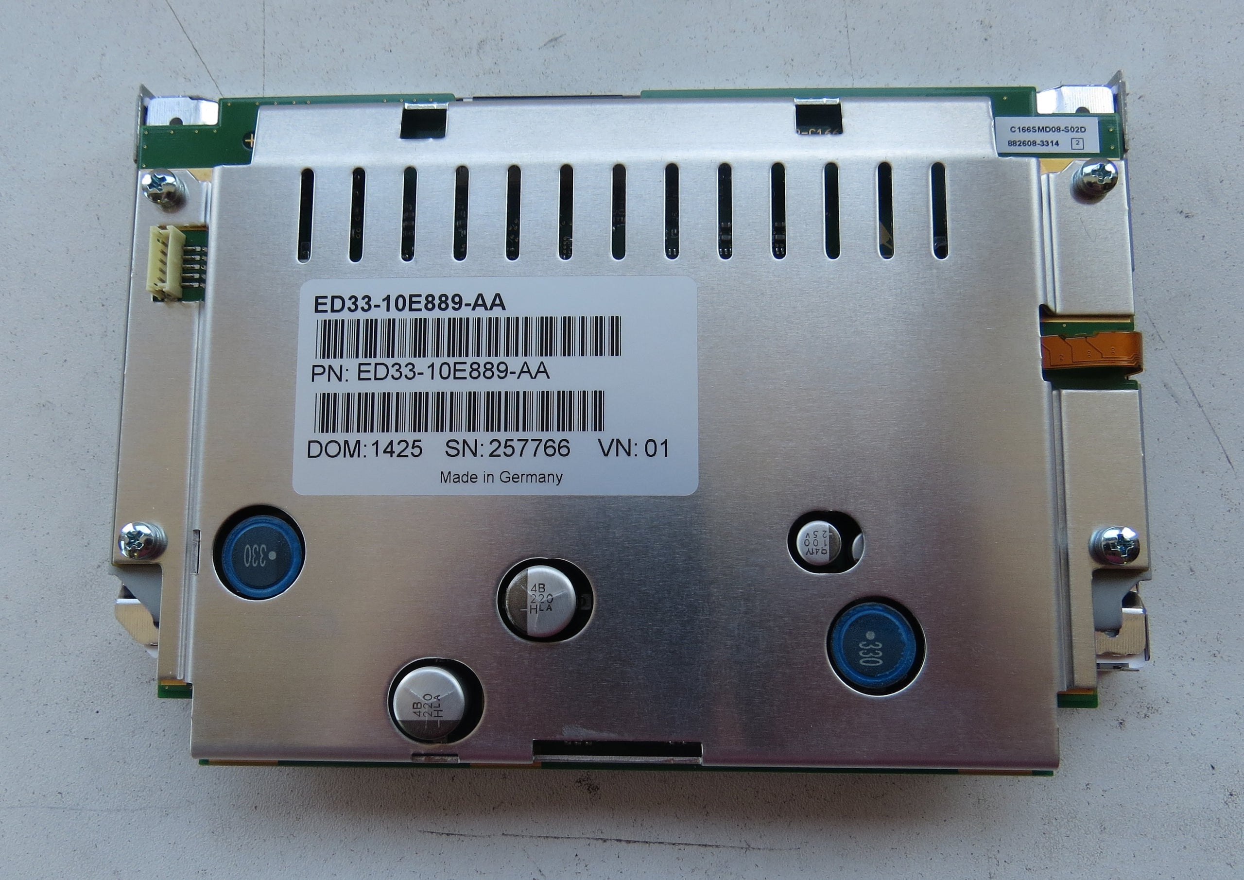 ASTON MARTIN DISPLAY UNIT, NAVIGATION (ED33-10E889-AA)